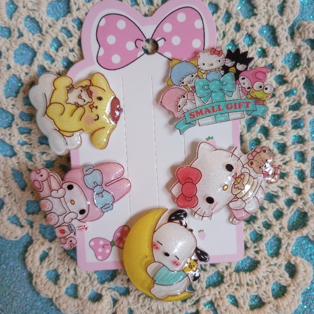 Cute Sanrio Character Pins